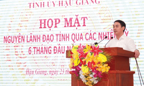 Hậu Giang: Phát huy vai trò nêu gương của người đứng đầu